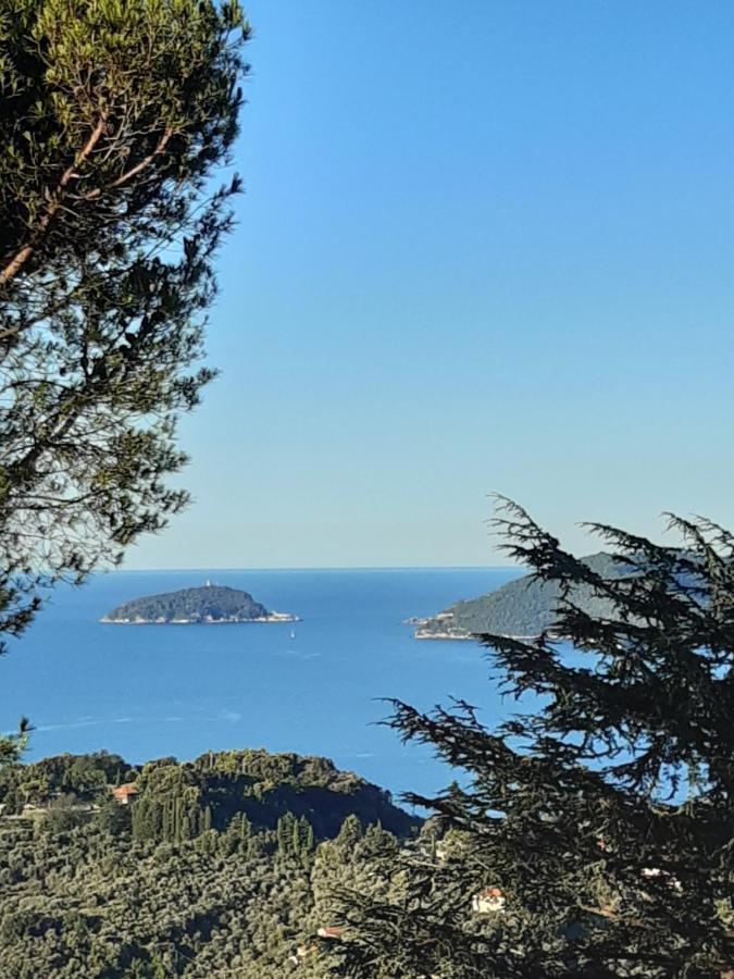 Il Mare Nel Bosco Appartamento Con Terrazza Nella Natura, Vista Mare, Lerici E Isole Eksteriør bilde