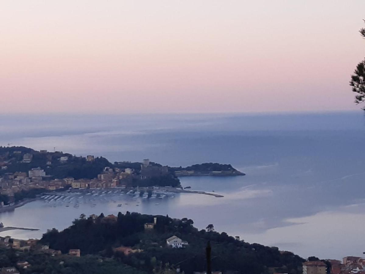 Il Mare Nel Bosco Appartamento Con Terrazza Nella Natura, Vista Mare, Lerici E Isole Eksteriør bilde